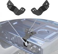for RAM TRX Tailgate Cable Mount Bracket Fit for RAM TRX 2018-Present Black Exterior Accessories 2pcs