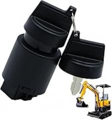 AGT Mini Excavator Parts Ignition Starter Switch for Cape Generator 6500 6700 427 186F & AGT-5K/7X Mini Excavators - Heavy-Duty Replacement Switch, Black Construction Equipment Accessory 1 PCS
