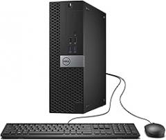 Dell Optiplex 7040 SFF Desktop Computer Win 11, Intel Core 6th Gen (3.7GHz), 8GB RAM, 256GB SSD, RGB Keyboard, HDMI, 4K Support (renewed)