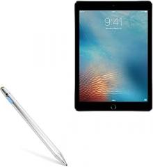 BoxWave Stylus Pen Compatible with iPad Pro 9.7 (2016) - AccuPoint Active Stylus, Electronic Stylus with Ultra Fine Tip - Metallic Silver