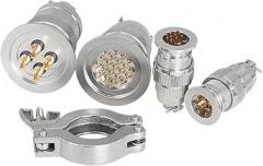 1pc Stainless Steel KF2507 KF2508 KF2512 KF4008 KF4012 Seal Flange Quick Installation Vacuum Glass Sintered Connector(KF25 clamp)