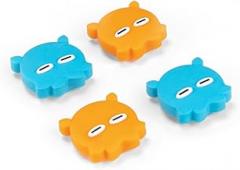 GeekShare Joystick Thumb Grip Caps 4PCS Silicone Joystick Cover Cute Octopus Shaped Thumbstick Caps Compatible with Switch/OLED/Switch Lite - Sleepy Octopus