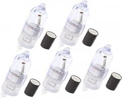 VICASKY 5pcs Fishing Signal Alarm Deep Drop Fishing Light Carp Bite Alarms Fish Lamp Indicator Water Resistant Led Flash Lights Electronic Component The Bell Sea Pole