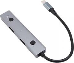 Zopsc AI Voice Hub, USB C Adapter with Voice Control, Real Time Transcription and Translation, ChatGPT Supported for PC Laptop Meeting Online Class