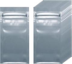 MECCANIXITY 200Pcs Anti Static Bags 2.4 x 4.7 Inch/6 x 12cm Resealable ESD Shielding Antistatic Bag for GPU Hand Drive SSD Electronic Devices