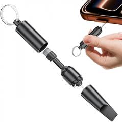 Phone Cleaning Kit - Electronic Detailing Brush, Keyboard Cleaning Kit for Screen Maintenance, Precision Sanitizing Tool, Gadget Care Bundle with Retractable Bristles, Set for Dusting