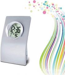 Crystal Ball Water Energy Clock, Environmental Protection Hydrodynamic Electronic Water Energy Clock (Silver)