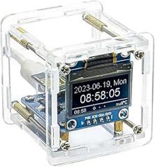 DIY Digital Clock Kit Esp8266 Mini Weather Clock WF Soldering Practice Electronic Multifunctional Weather Station New 2026 High for Reliable Electronic Component, Precision, Stable Performance