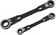 Prolinemax 4-in-1 Double Box Ratcheting Wrench Set SAE – Reversible 9