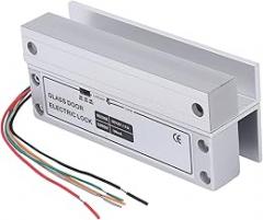 Electric Latch Lock, DC 12V Fail Security Electronic Latch Door Lock for Access Control Systems, Electric Latch Lock for Glass Door Without