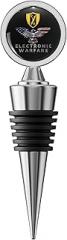 Proud Army Veteran Electronic Warfare Customized Eagle Steel Bottle Wine Stopper Airtight Reusable Plug