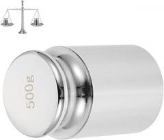 GANAZONO Chrome Plated Calibration Weight for Electronic Scale Construction Weighing Weight for Laboratory Educational Kitchen and Home Use