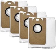 Accessories，Compatible for Teendow， D10S D10S MAX Vacuum Dust Bags Replacement 3L Capacity for Efficient Filtration and Sturdy Construction(4)