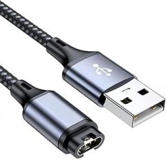Braided USB Charging Cable 120CM for Watches and Electronics Power Supply 3.94Feet Long