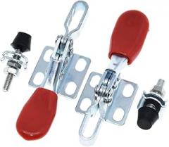 1 Pcs Metal Horizontal Quick Release Hand Tool Toggle Clamp For Fixing Workpiece L15 For Electronic Component Replacement For OEM