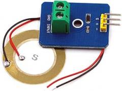 Taidacent DIY Ceramic Piezo Vibration Sensor Analog Vibration Sensor piezoelectric Shock Sensor Single-chip Module for Piezoelectric Electronic Building Blocks