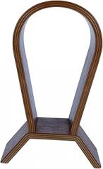 Wooden Headphone Display Rack Walnut Headset Storage Stand Headphone Stand for Home Solid Wood Earphone Holder