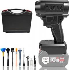 Jet Blower V3.0 Cordless Leaf Blower - 150,000 RPM 200 Mph Turbo Jet Blower for Lawn, Yard, Driveway, Garage Cleaning (for Makita)