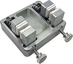 Soldering Wire Clamp Adjustable Fixture Stand, Aluminum Welding Table Clamp With Heat Resistant, Maximum 11mm Opening For Electronics Assembly & Metalwork, 7.79x6.75x3.27cm