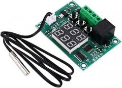 KICHOUSE 2pcs Digital Temperature Controller Module 12v Dc Two-Window Thermostat Control Board High Precision Electronic Temp Control for Industrial and Scientific Use