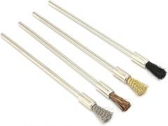 Mini Wire Brush, Stainless Steel Remove Narrow Areas Stain Steel Wire Brush for Jewelry for Miniature Electronic Instruments