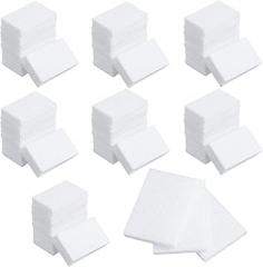 100 PCS Unscented Aroma Pads, 1.2x0.9 White Essential Oil Pads Aroma Oil Refill Pad Perfume Diffusers Humidifier Refill Pad Replacement for Home Electronic Equipment Locket Scent Ball Plug-in Diffuser