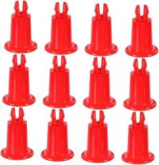 30kg Universal Digital Scale Pan Feet Anti-Slip Plastic Leveling Support for Kitchen Warehouse Use 12pcs Foot Stand Replacement for Electronic Weighing