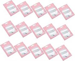 100Pcs Colorful Sealable Storage Bags for Electronics and Jewelry Frosted Self-sealing Pouches Packaging for Small Components and Accessories