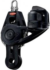 Ronstan Series 55 Ratchet Mount Orbit Block - Fiddle Becket Cleat Swivel