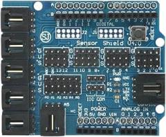 V4.0 Sensor Shield Expansion Board Electronic Building Blocks Robot Accessories V4 New 2025 Arrival for Reliable Component, Precision, Stable Performance