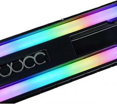 2 Pcs Luminous Water Cooling Tube Aura Sync Water Cooling Illuminate Hose Siilicoine 5V 3PIN ARGB PC Case Decorative New 2026 High for Reliable Electronic Component, Precision, Stable Performance