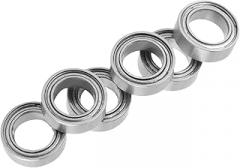 5x8x2.5mm MR85ZZ Ball Bearings 10pcs Miniature Double Shielded Metal, Ideal for Machine Tool, Electronic Equipment, Pump Industry, Airship, Reducer, Plastic Machine, Motor