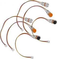 Precision Tuning Knob Style Potentiometer Variable Resistor Knob Electronic Wire for Audio Equipment Random Color