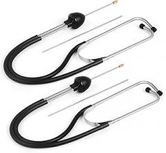 Mechanic Stethoscope Automotive Engine Diagnostic Tool with Extended Probe for Car Truck SUV RV Motorcycle 2PCS
