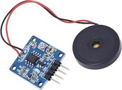 Highly Sensitive Piezoelectric Vibration Sensor Module with Adjustable Sensitivity for Versatile Applications in Electronics and Interactive Projects