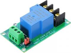 MECCANIXITY 1 Pcs DC 12V 1 Channel Relay Module Switch Board Shield 30A High or Low Level Trigger for Electronics Industrial Home Automation