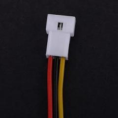 20 Pack JST 1.25MM 2 Pin/3 Pin Connector Plug with Wires - Heat Dissipation Increase - Ideal for Small Electronic Projects - Tin Plated Copper Wire (3Pin male and female set)