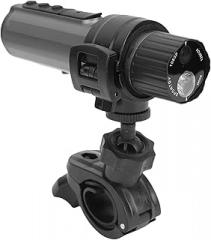 ASHATA Helmet Camera, 4K 140° Wide Angle Electronic Anti Shake Sports Camera with Rotating Mount and Fill Light, for Bike Motorcycle Outdoor Photography