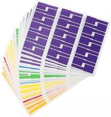 Gadpiparty 40sheets Oil Repellent Sticker Wire Labels for Electronics Cord Organize Water Name Labels Tags for Cables