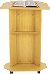 Conference Presentation Stand, Portable Presentation Standing for Classroom, Movable Desk for Classroom Church 17.5 * 30 * 46