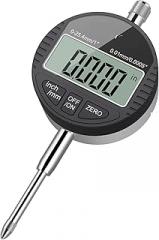 Digital Indicator Dial Test Gauge Range 0-25.4mm Dial Test Indicators Electronic Indicator Gauge 0.01mm Resolution