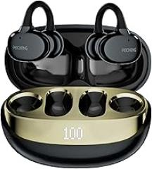 Earbuds Wireless Bluetooth Earphones, 5H Playback 50mAh+400mAh Power Case with Digital Display (Dark Grey)