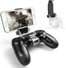 Mobile Phone Gaming Clip, Controller Phone Mount Support Holder Clamp for PS4/Xbox Series/Xbox One/Samsung Galaxy S8/iOS/Android-Maximum 6 inch Phone