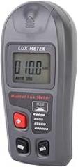 Respicefinem Handheld Digital Electronic Luxmeter Light Meter Illuminometer Photometer with 200000 for Indoor Outdoor Lighting Measurement