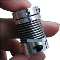 Metal Bellows Coupling DKN 15 Torque = 0.6 ft-lbs / 0.8 Nm