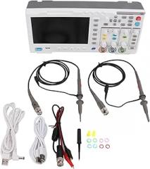 Digital Oscilloscope, LCD Oscilloscope 1014D 100MHz, Portable Signal Generator, 2 Channel Oscilloscope, Handheld Digital Oscilloscope for Electronic Testing