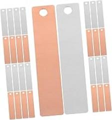 ERINGOGO 30pairs Zinc Copper Strips for Fruit Battery Projects Reusable Electroplating Sheets for Science Experiments and Electronic Applications Stable Power Supply Anode