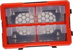 ARTIBETTER Tool Chest Screw Organizer Box Electronics Storage Small Parts Organizer Material Versatile