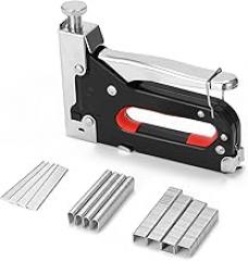 3 in 1 Staple Hine for DIY Home Soft Wood Furniture Portable Manual Stapler Upy Fix Furniture Photo Frame Nail Hine with 600pcs Staple