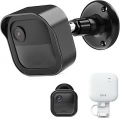 Blink Outdoor 4th Gen Camera Mount, 1 Pack Weatherproof Protective Cover and 360 Degrees Adjustable Mounting with Sync Module Mount for Blink Module